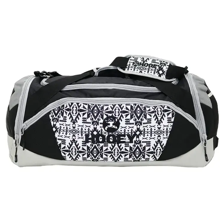 HOOey The Competitor Carry All Bag Black Grey Aztec