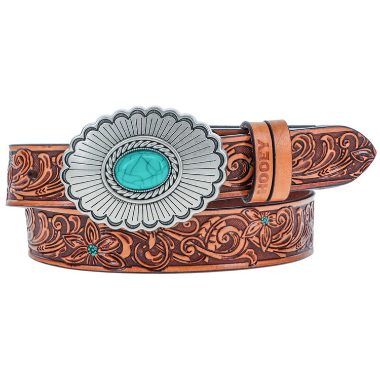 HOOey Youth Medina Belt Brown Turquoise