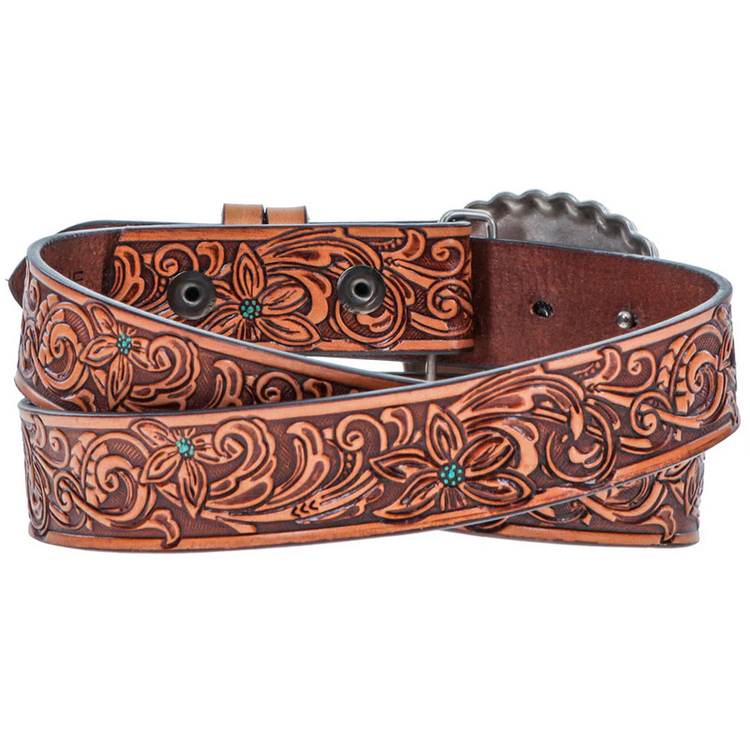 HOOey Youth Medina Belt Brown Turquoise