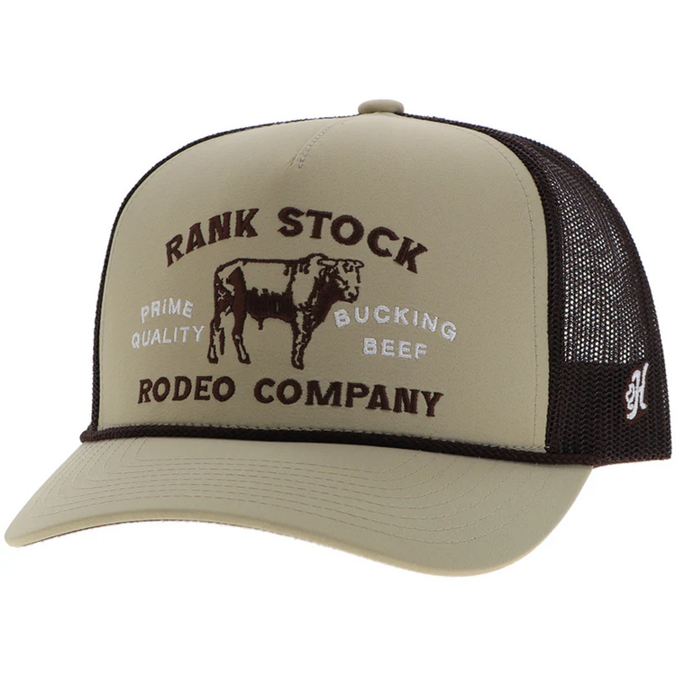 HOOey Rank Stock Hat Tan Brown