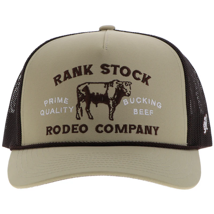 HOOey Rank Stock Hat Tan Brown