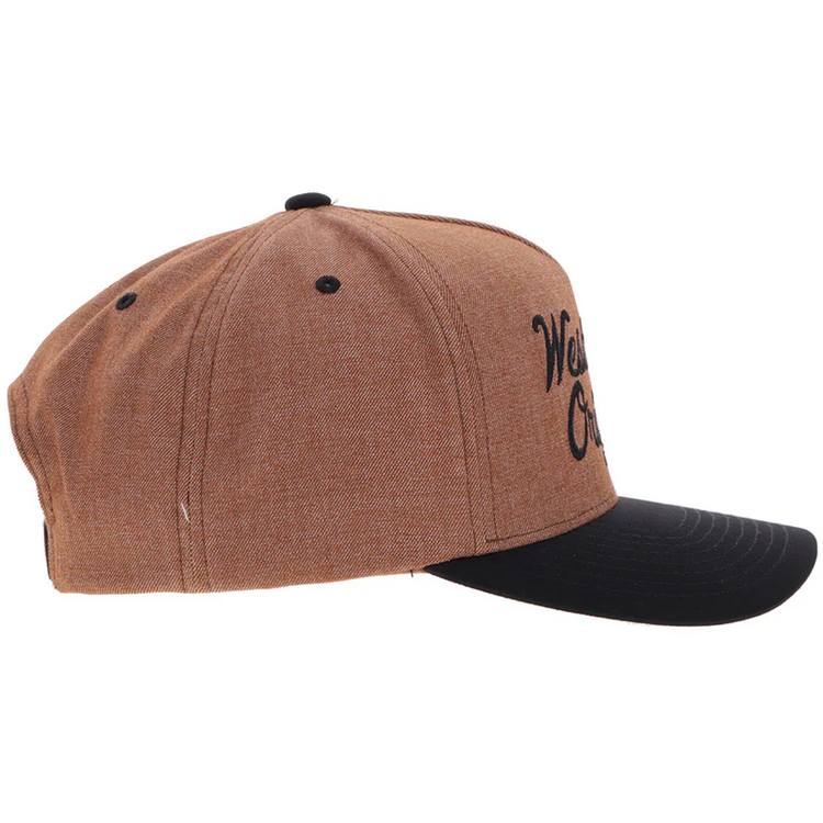 HOOey Western Original Brown Black Hat