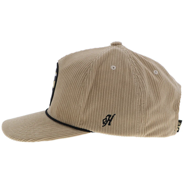 HOOey Cheyenne Hat Tan Corduroy