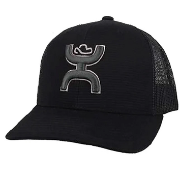 HOOey Sterling Black Grey Hat