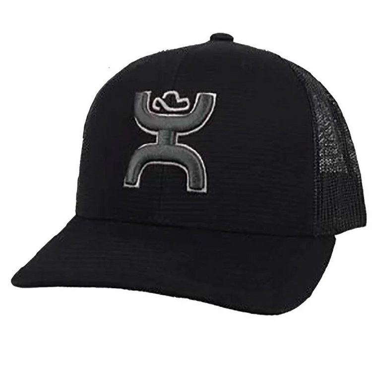 HOOey Sterling Black Grey Hat