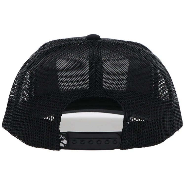 HOOey Trip Black White Blue Patch