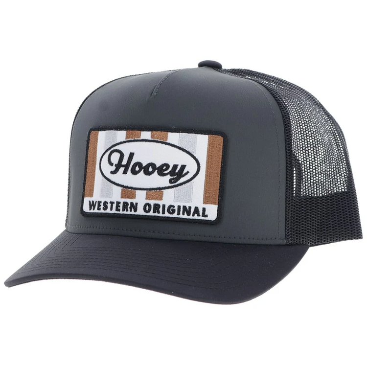 HOOey Sudan Hat Charcoal Black