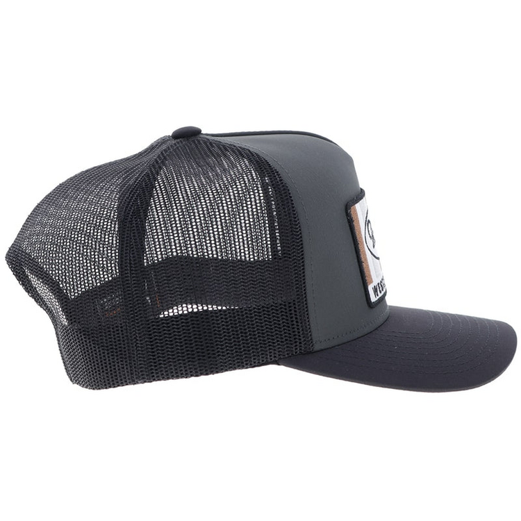 HOOey Sudan Hat Charcoal Black