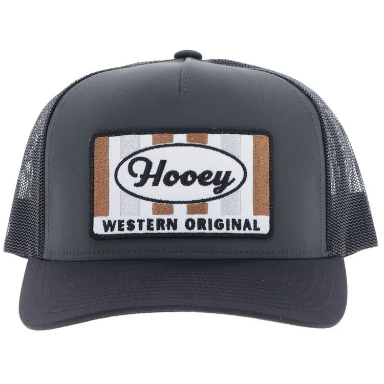 HOOey Sudan Hat Charcoal Black