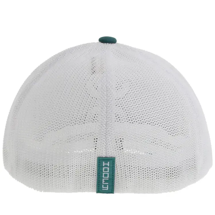 HOOey Coach FlexFit Hat Teal White