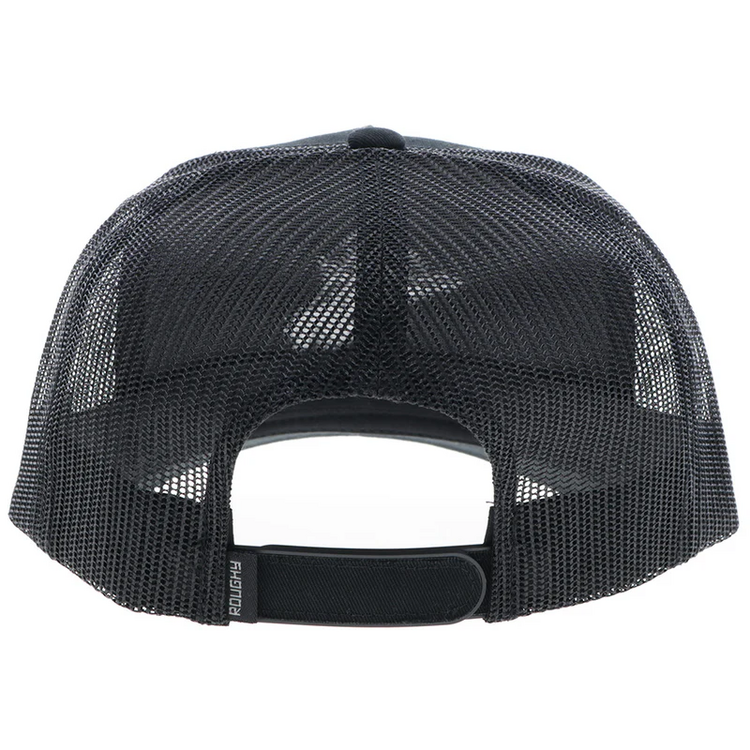 HOOey Whit Hat Black Grey Logo