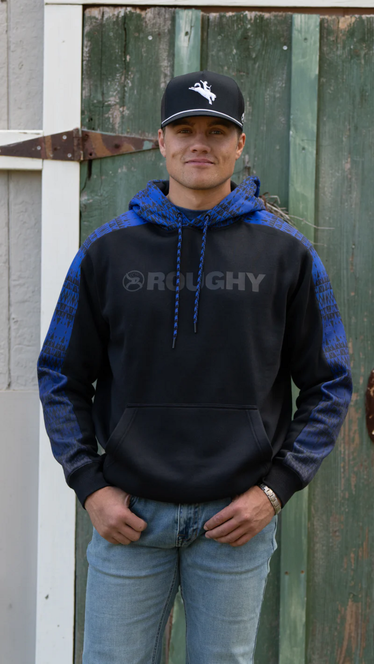 HOOey Whit Hat Black White Logo