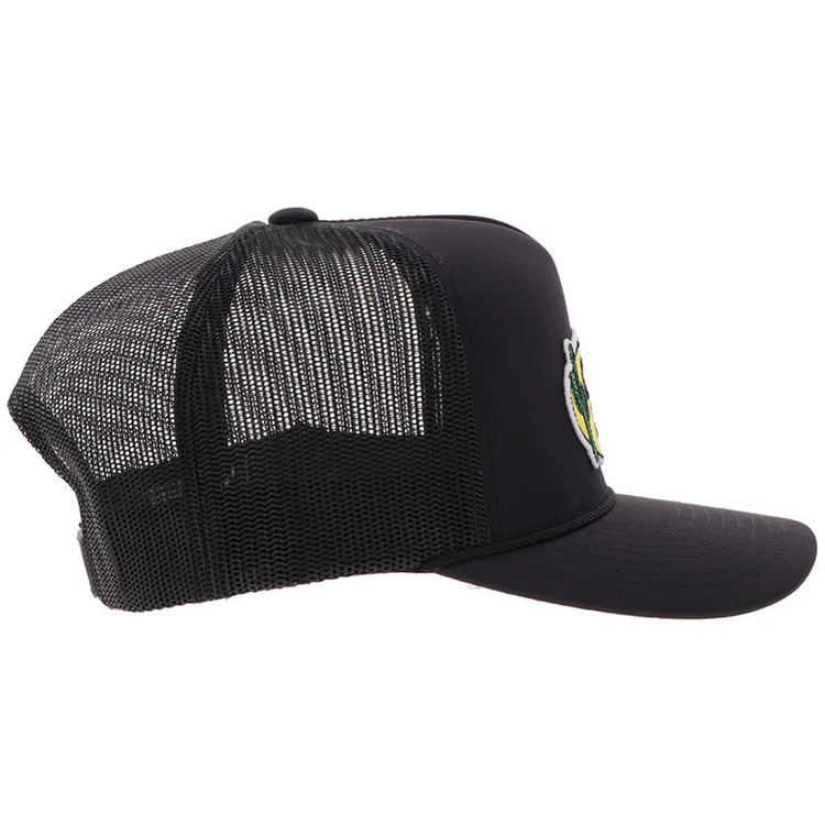 Cactus Ropes Cactus Ropes Hat Black Yellow Oval Patch