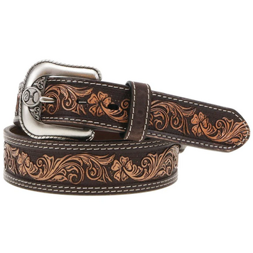 HOOey Midnight Classic Hooey Belt Natural Brown