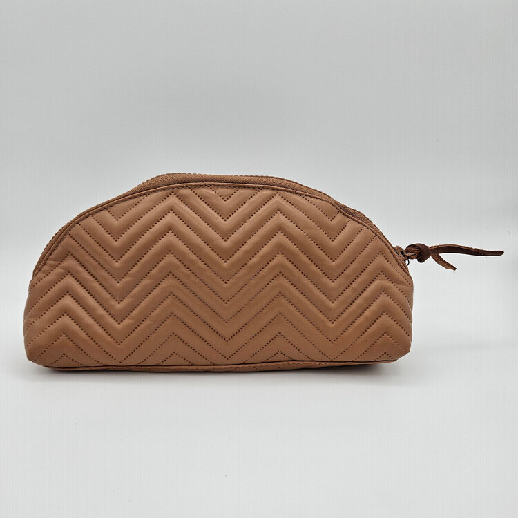 HOOey Thunderbird Navy Chevron Accessory Bag Small