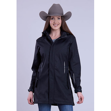 Roper Soft Shell Faux Fur Lined Barn Coat