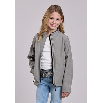 Roper Youth Fleece Lined Jacket Grey