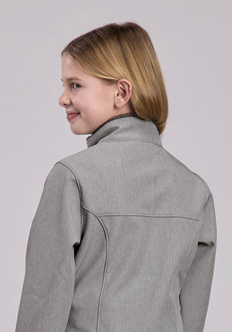 Roper Youth Fleece Lined Jacket Grey