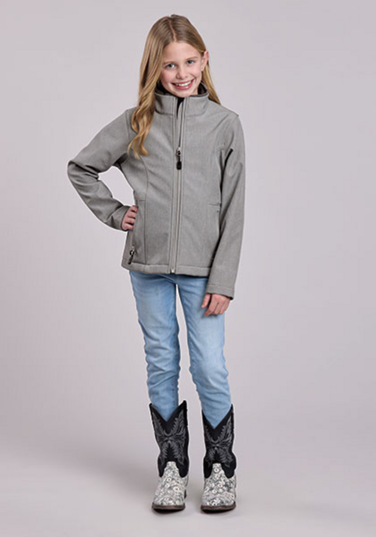 Roper Youth Fleece Lined Jacket Grey