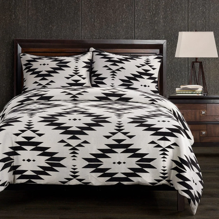 HiEnd Accents Amelia Aztec Comforter Set