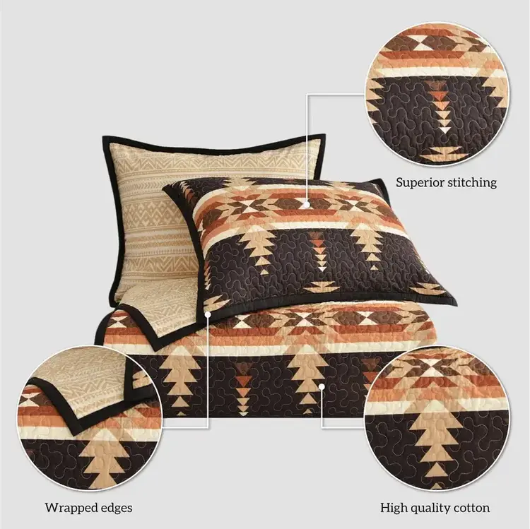 HiEnd Accents Yosemite Reversible Quilt Set