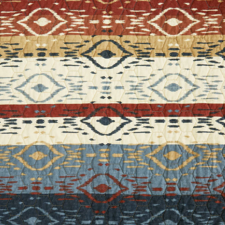 HiEnd Accents Home on the Range Reversible Quilt Set