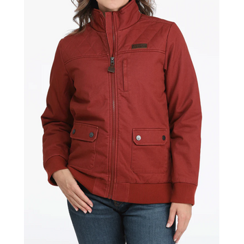 Cinch Bomber Jacket Red