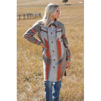 Cruel Denim Concho Duster Stone