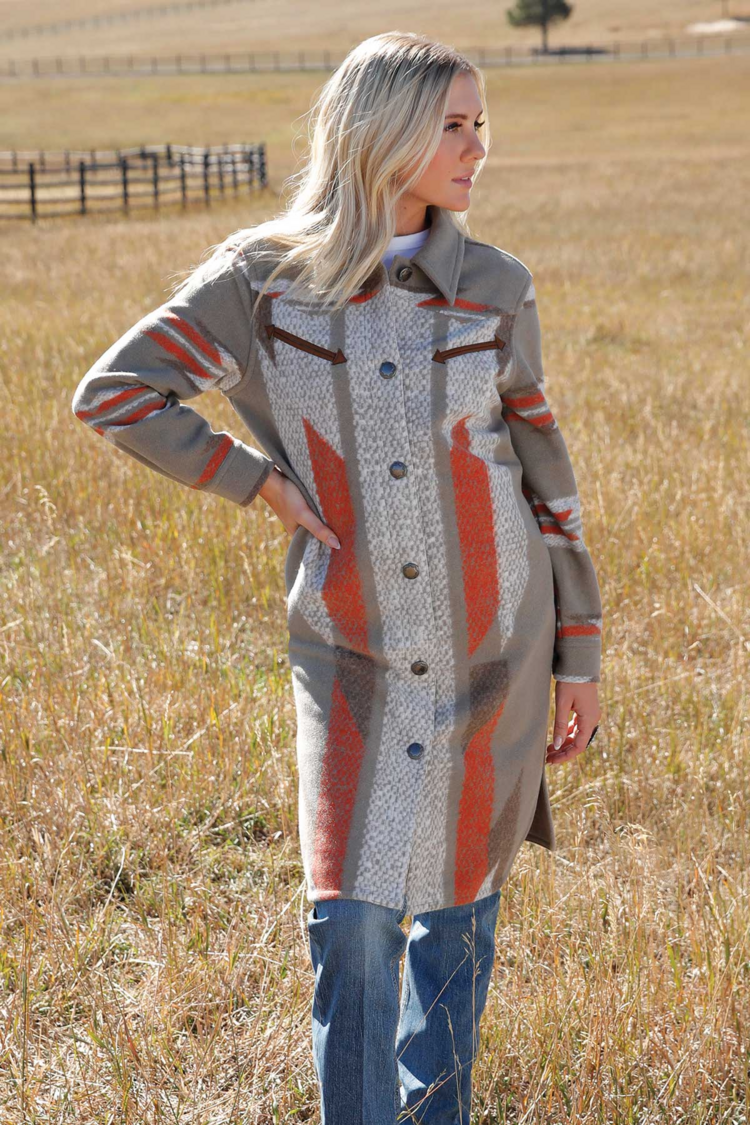 Cruel Denim Concho Duster Stone