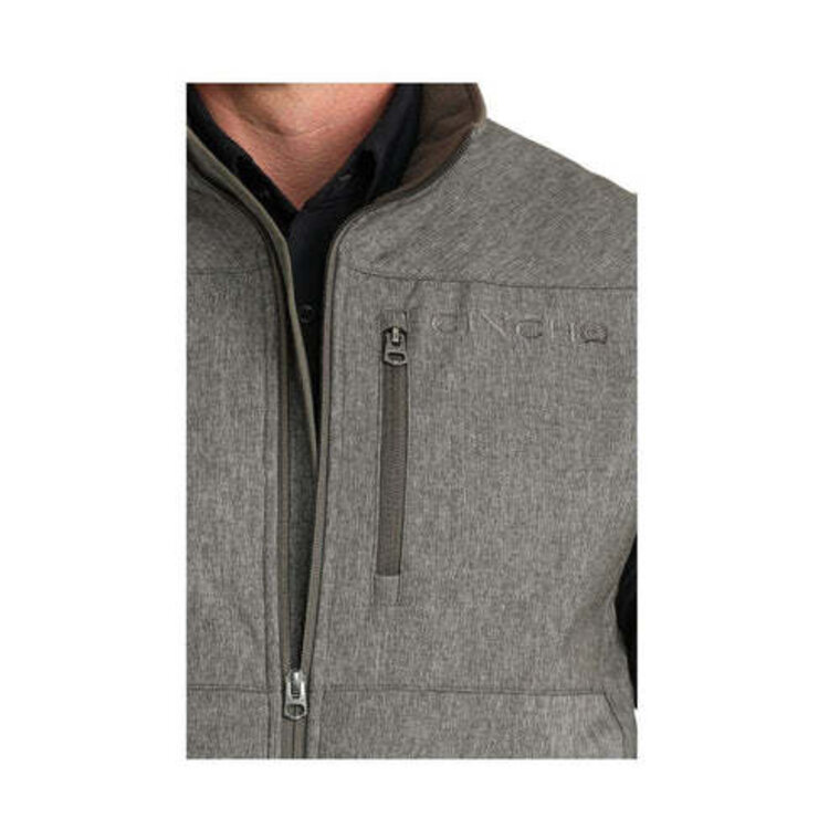 Cinch Zip Bonded Vest Olive