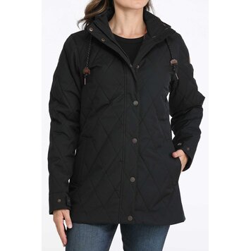 Cinch Quilted Barn Coat Black