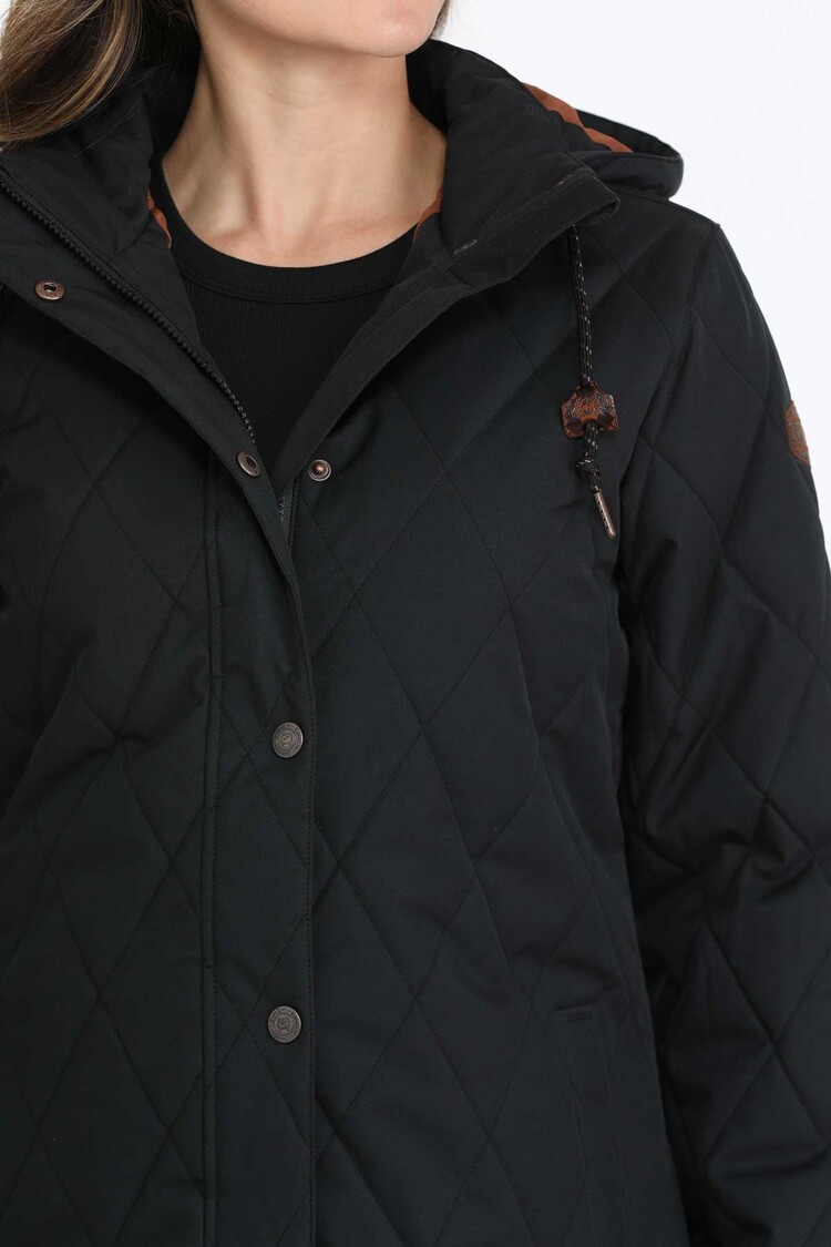 Cinch Quilted Barn Coat Black
