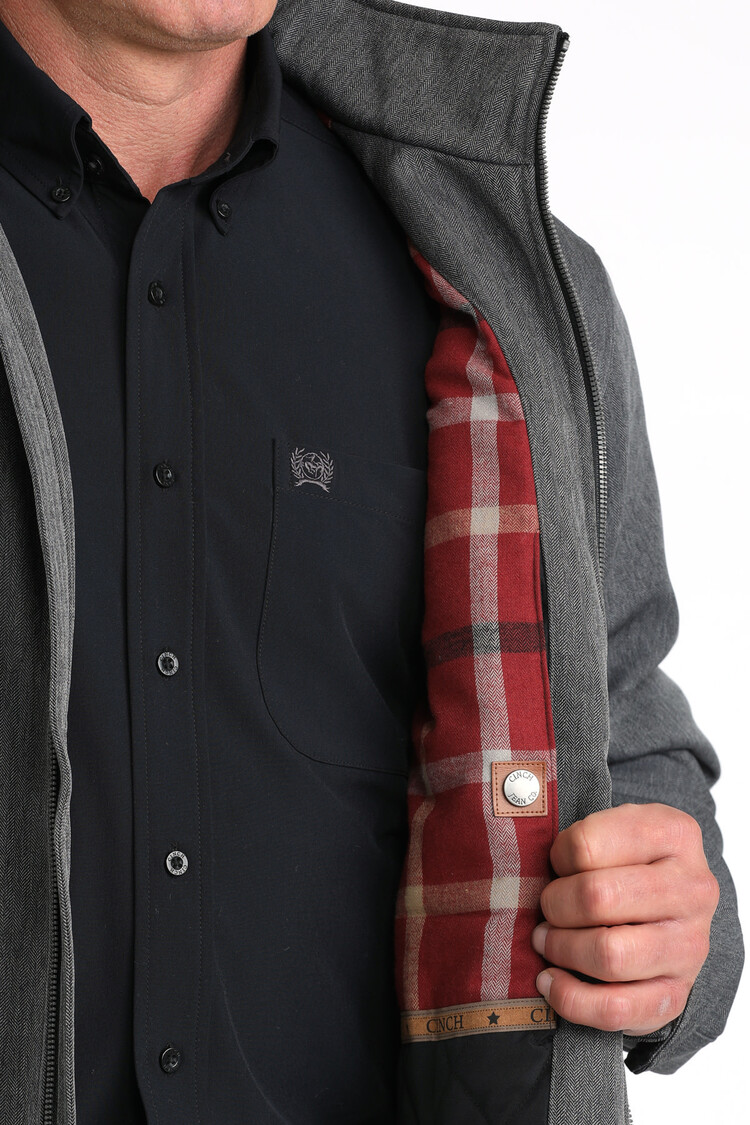 Cinch Bonded Jacket Black Charcoal
