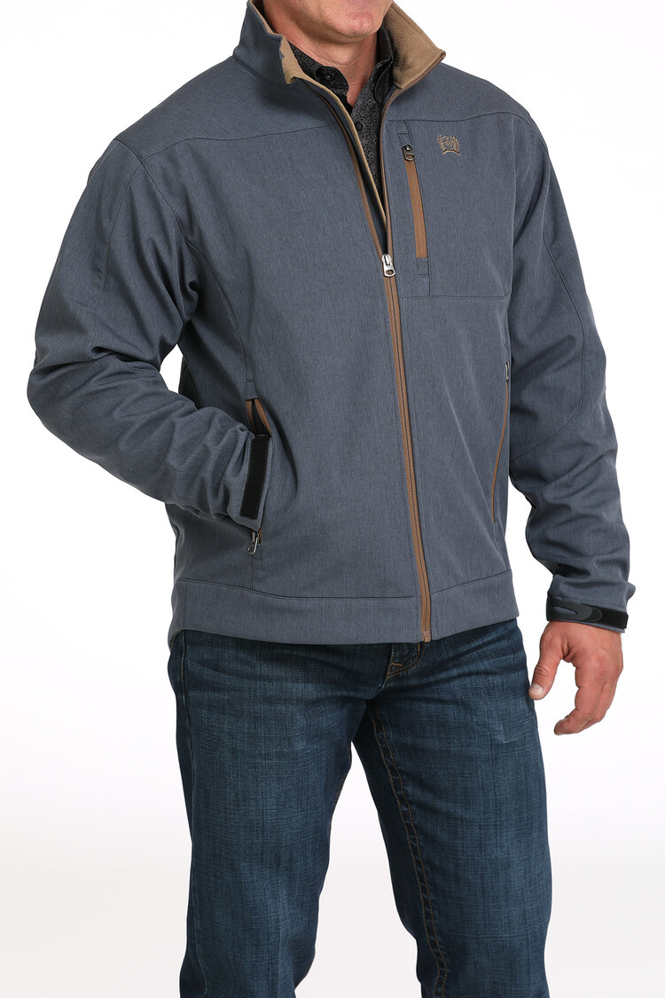 Cinch Bonded Jacket Blue Brown