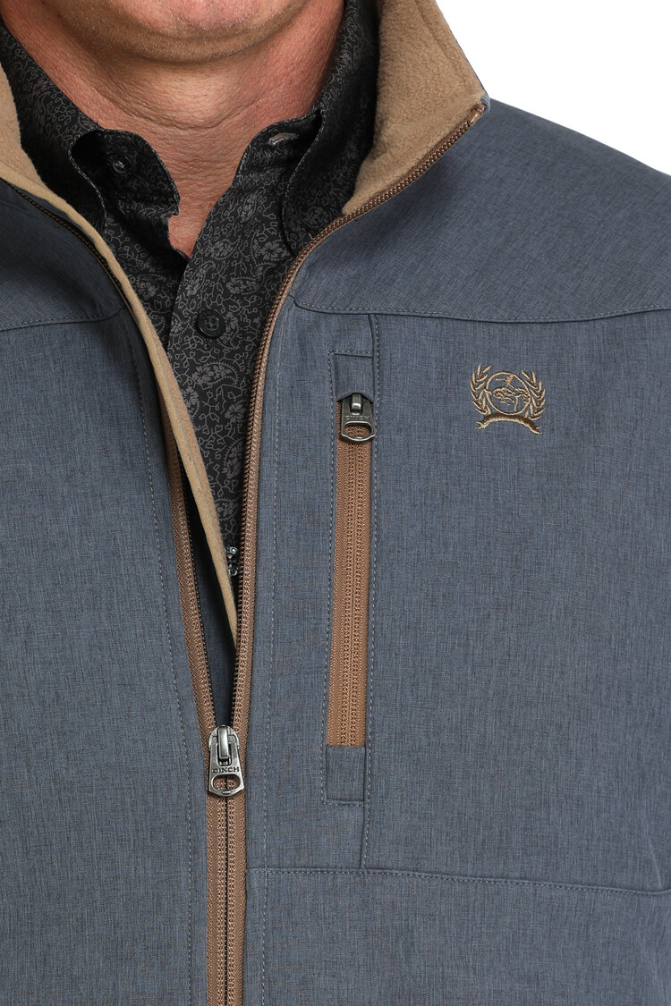 Cinch Bonded Jacket Blue Brown