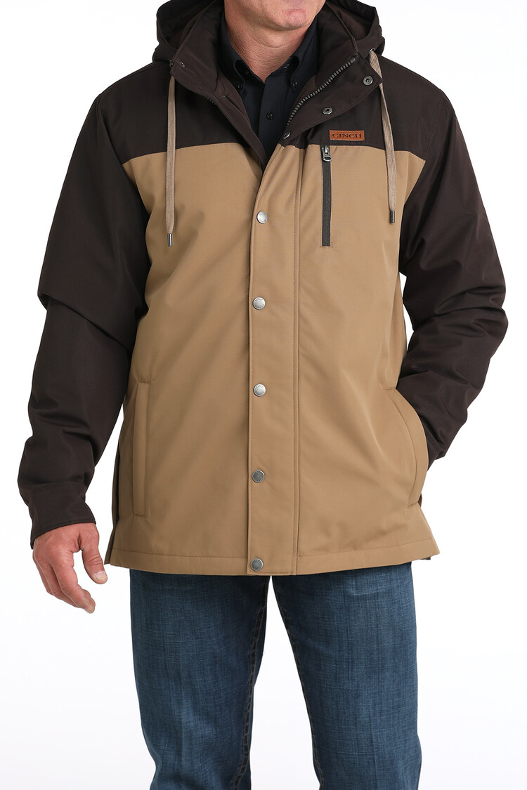 Cinch Barn Coat Two Tone Brown