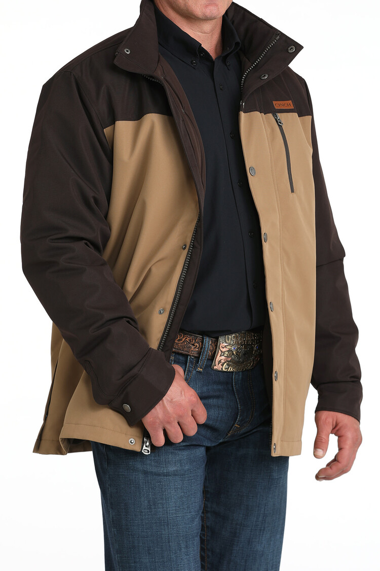 Cinch Barn Coat Two Tone Brown