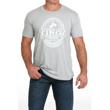 Cinch Rodeo Graphic Tee Light Grey