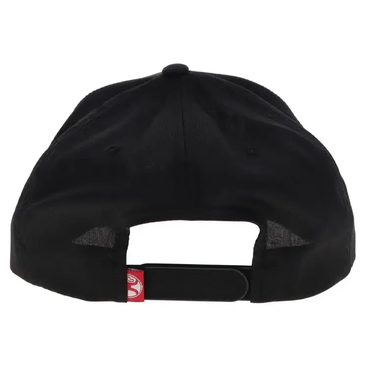 HOOey Wild Ride Cap Embroidered Logo Black