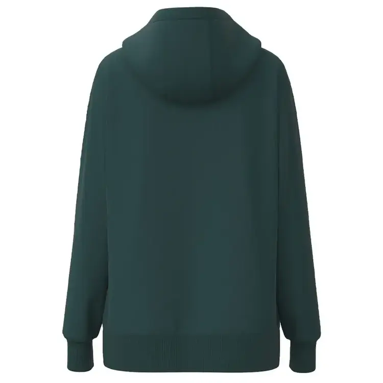 HOOey Round Up Hoodie Green Cream