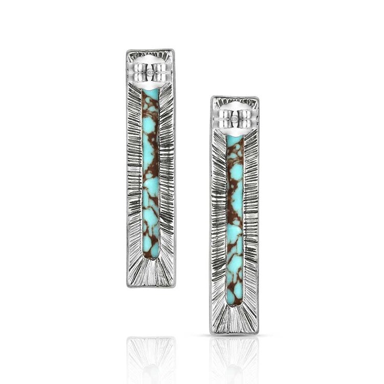 Attitude Turquoise River Earrings