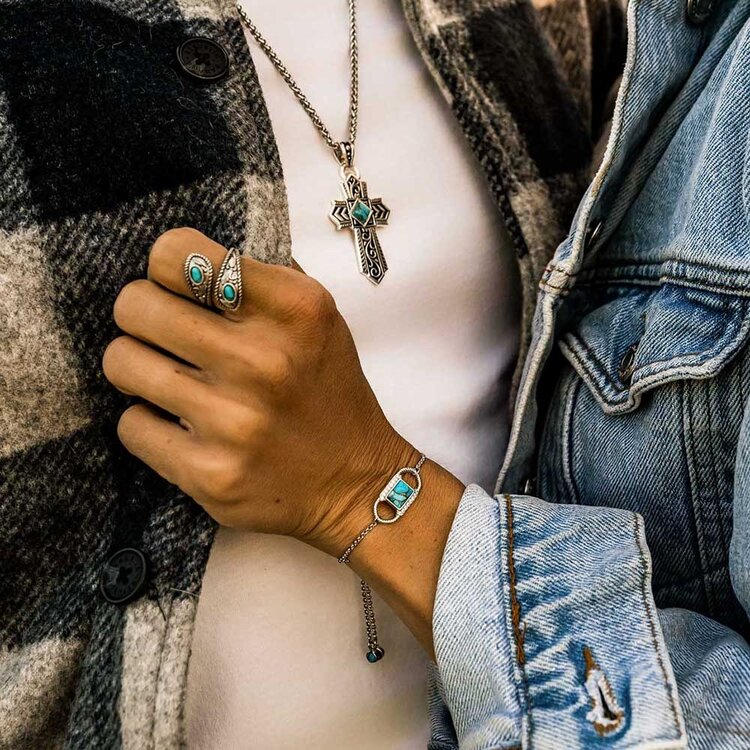 Montana Silversmiths Turquoise Glam Bracelet