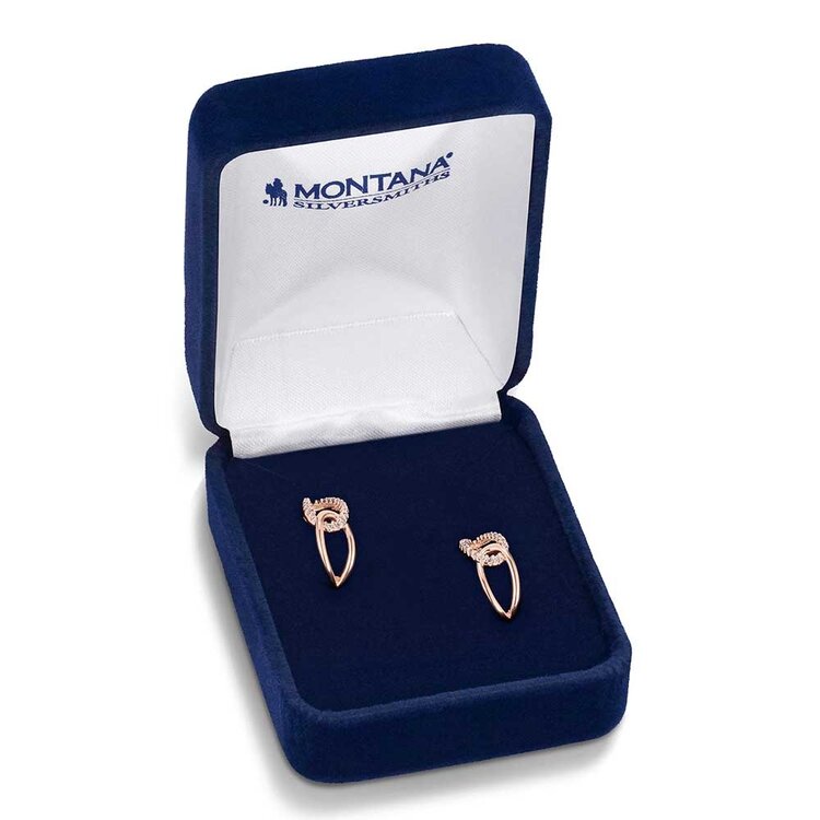 Montana Silversmiths Rose of the Rockies Earrings