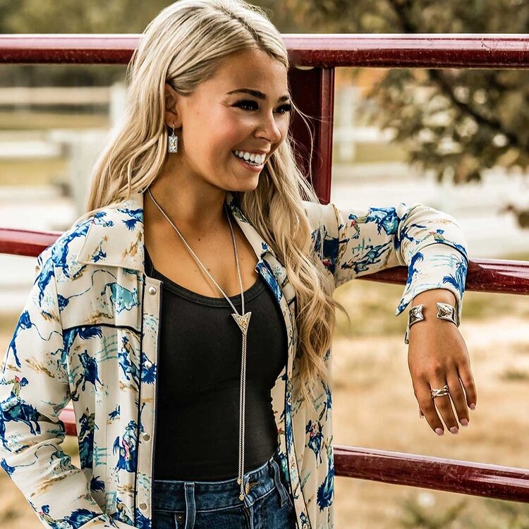 Montana Silversmiths Regal Rider Earrings