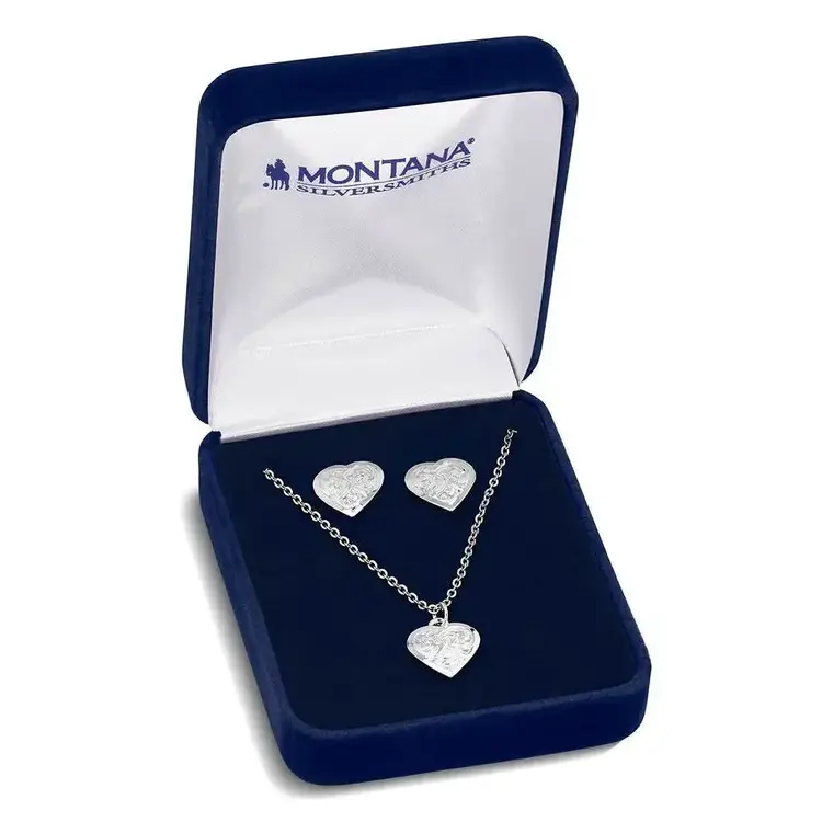 Montana Silversmiths Pure Heart Jewelry Set