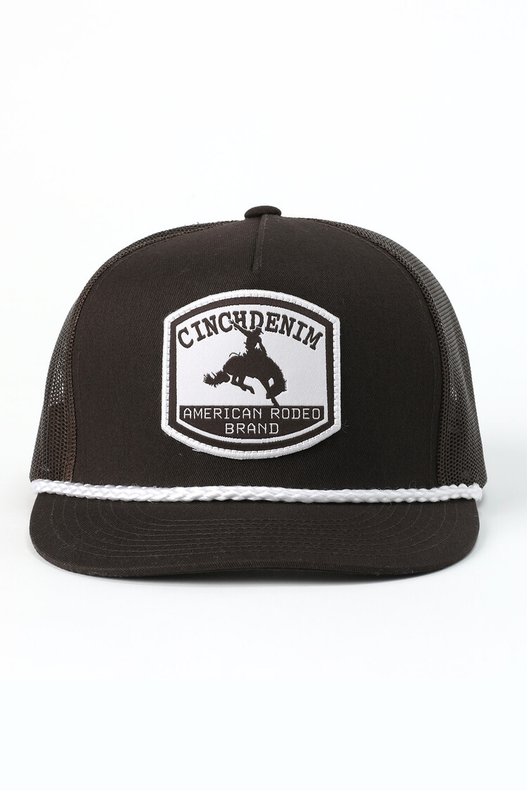 Cinch Rodeo Brand Patch Cap Brown