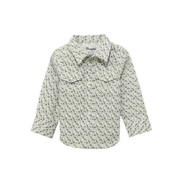 Wrangler Toddler Desert Snap Green