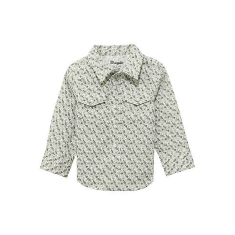 Wrangler Toddler Desert Snap Green