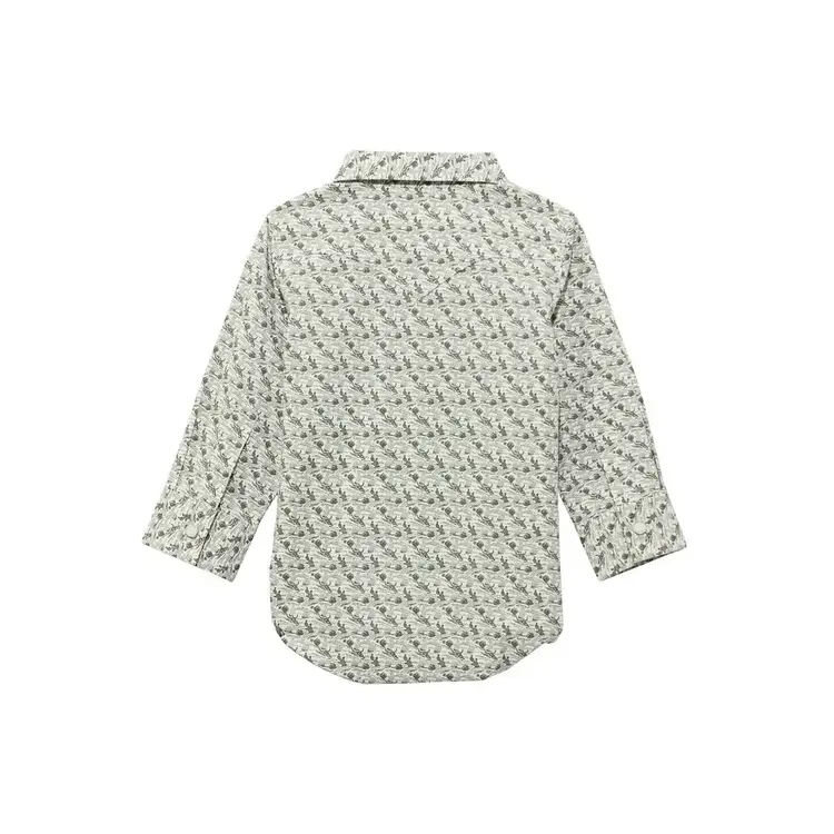 Wrangler Toddler Desert Snap Green