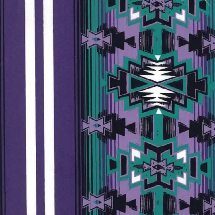 Wrangler Stripe Aztec Checotah Purple